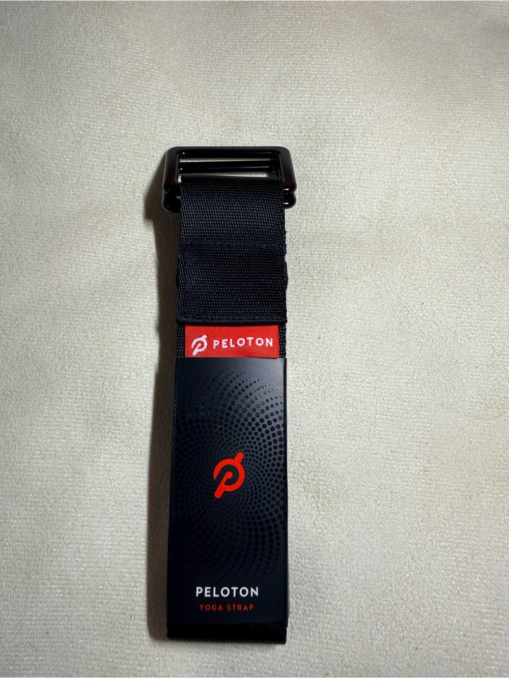 Peloton Black Yoga Strap, New , 6 ft